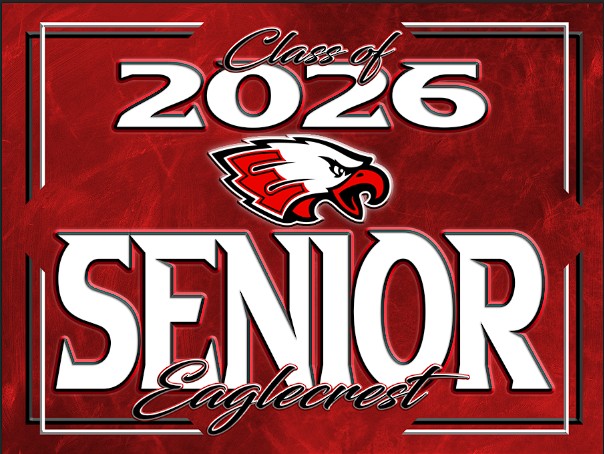 image of Senior 2025 yard sign
