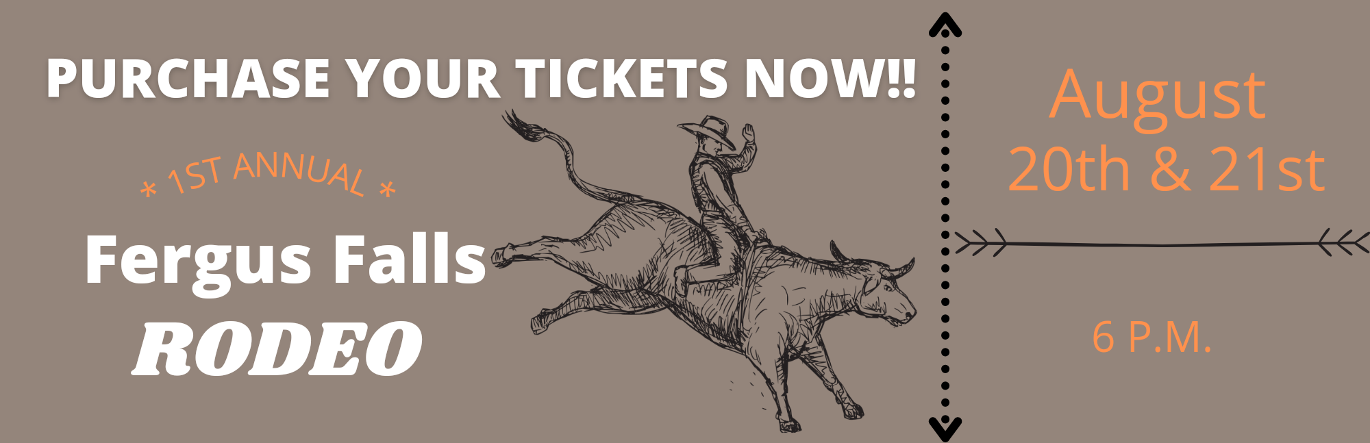 Fergus Falls Rodeo Tickets, West Otter Tail County Fairgrounds, Fergus